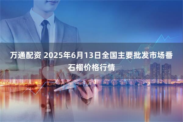 万通配资 2025年6月13日全国主要批发市场番石榴价格行情